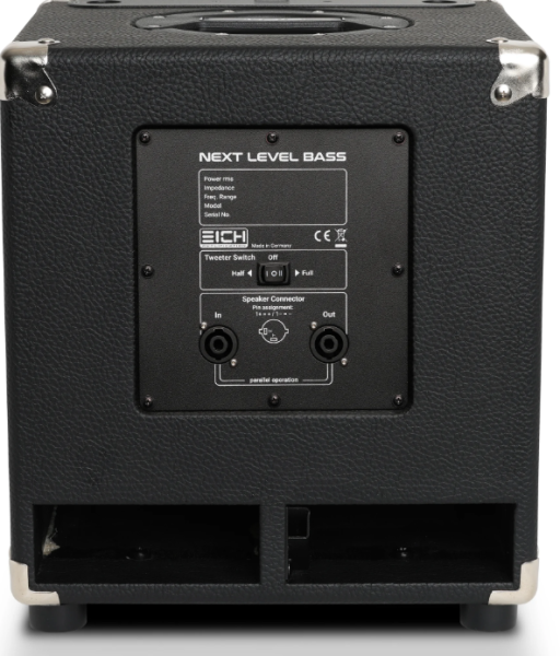 Eich Amplification 110XS-8 BE Next Level, Black Edition